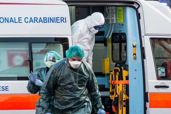 Italia anunţă un nou bilanţ al numărului de persoane infectate cu coronavirus. Există un singur caz de vindecare