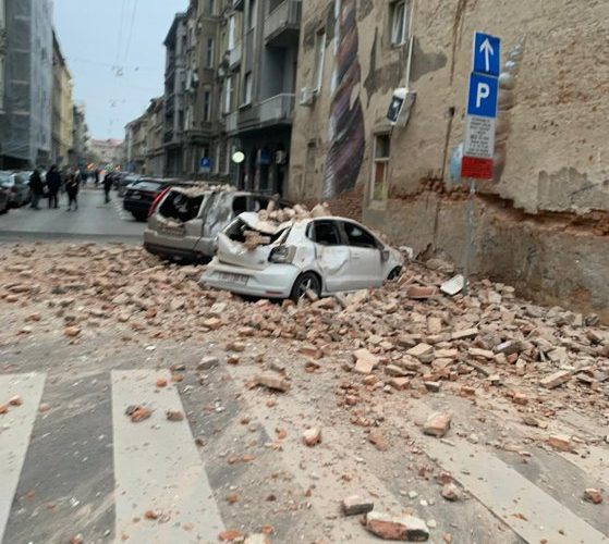 Cutremur puternic în Croaţia. Mai multe clădiri au fost avariate | VIDEO