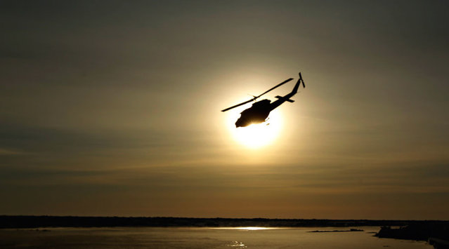 Un mort şi cinci persoane dispărute în urma prăbuşirii elicopterului militar canadian în largul coastelor Greciei