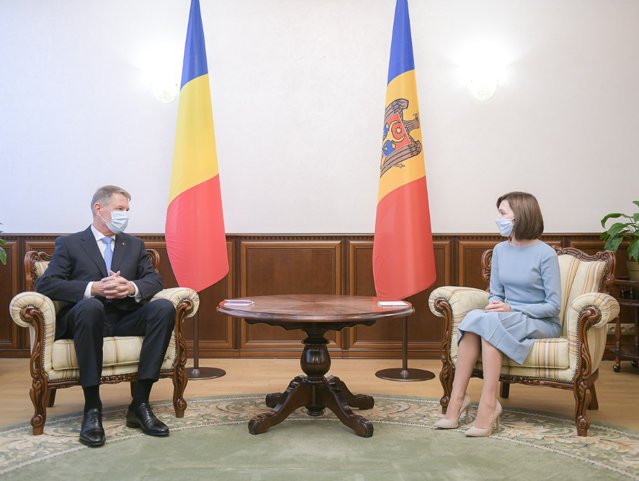 Preşedintele Republicii Moldova, Maia Sandu: Ţin să mulţumesc pentru rolul jucat de România în dezvoltarea Republicii Moldova