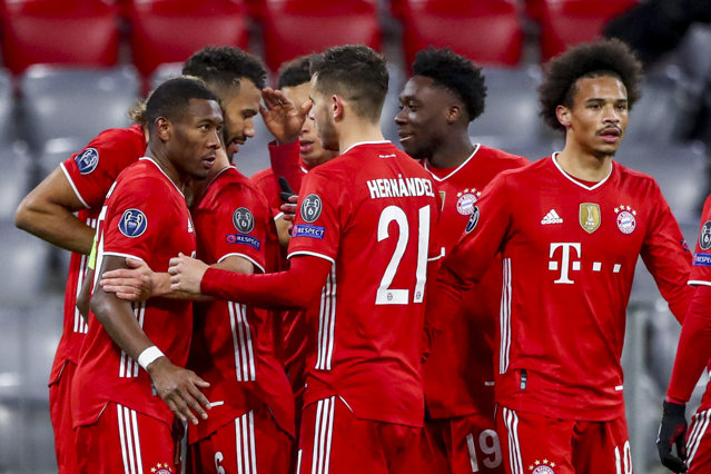 Bayern Munchen s-a calificat pentru a 19-a oară în sferturile de finală ale Ligii Campionilor