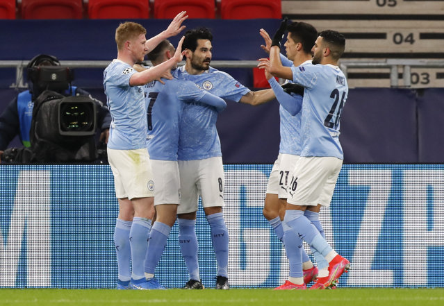 Manchester City s-a calificat în sferturile de finală ale Ligii Campionilor