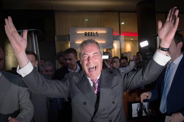 Nigel Farage, unul dintre cei mai mari susţinători Brexit din Marea Britanie, a anunţat că se retrage din politică