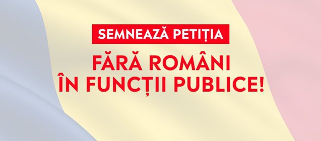 „Fără români în funcţii publice!”. Petiţie lansată de un cunoscut ONG. Unde vrea FRFP să mute Capitala ţării
