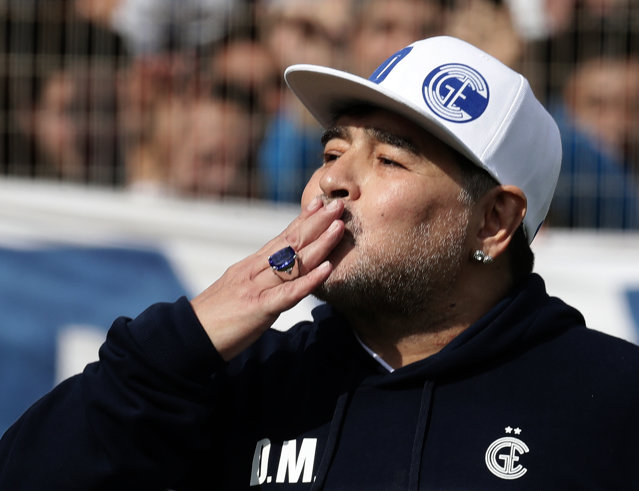 Argentina l-a sărbătorit în weekend pe regretatul Maradona