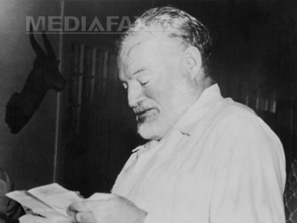 Pariul pierdut al lui Ernest Hemingway se vinde cu 35.000 de euro