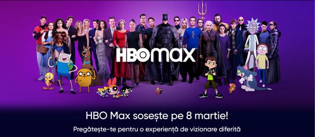 Pe 8 martie se va lansa HBO Max în România