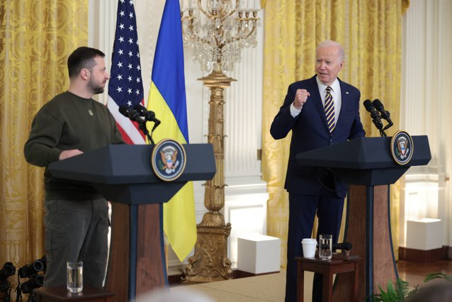 Joe Biden reafirmă sprijinul SUA pentru Ucraina şi anunţă furnizarea de asistenţă suplimentară
