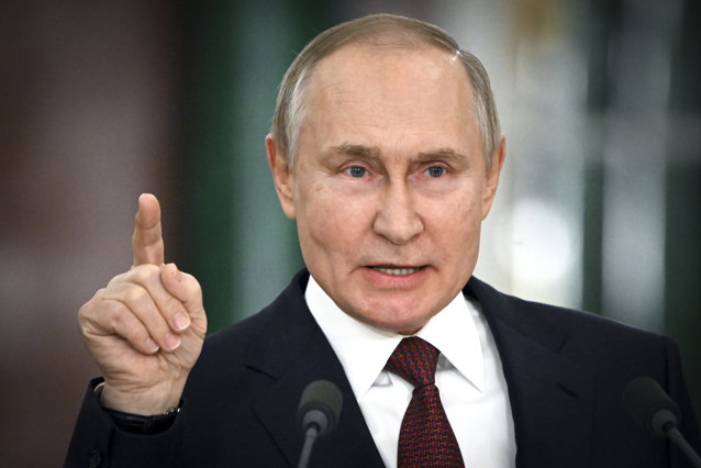 Putin, discurs plin de ură la adresa Vestului: Puterile occidentale se folosesc de Ucraina pentru a distruge Rusia