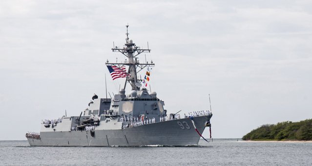 China avertizează Statele Unite, după ce o navă militară americană a tranzitat Strâmtoarea Taiwan