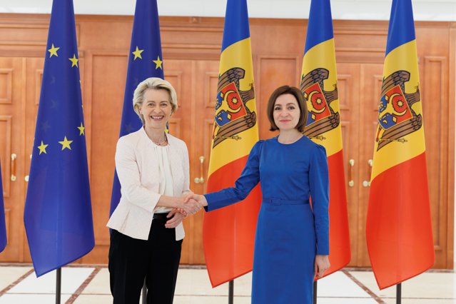 Ursula von der Leyen salută progresele Republicii Moldova pe parcursul integrării europene
