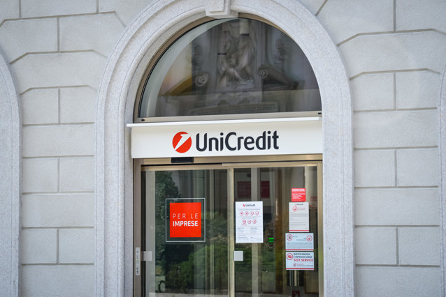 Rusia a confiscat 463 de milioane de euro de la Unicredit. O bancă germană controla filiala din ţara lui Putin