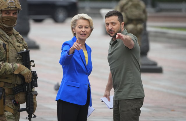 Ursula von der Leyen anunţă un împrumut al UE de 35 miliarde de euro pentru Ucraina