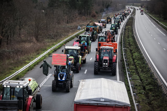 Agricultorii francezi intenţionează să reia protestele ample faţă de politica agricolă a UE