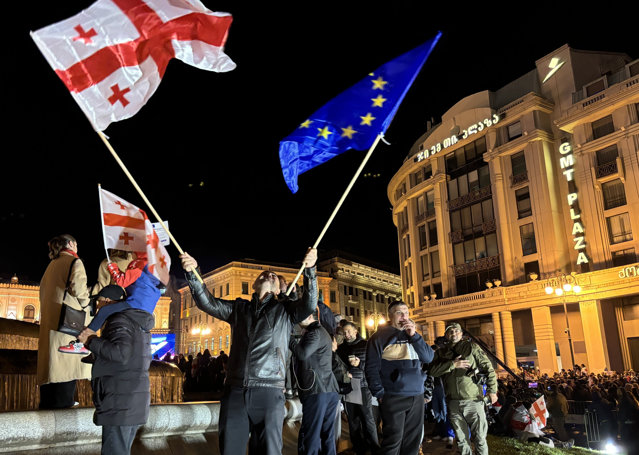 Alegeri legislative în Georgia: Opoziţia cere proteste după victoria contestată a partidului de guvernământ la alegeri