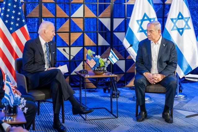 Biden şi Netanyahu discută viitorul securităţii în Orientul Mijlociu