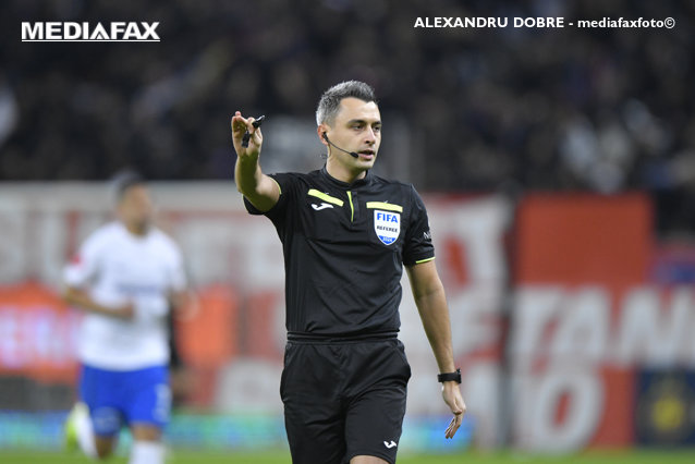 Două brigăzi de arbitri din România, delegate la partide din Europa League