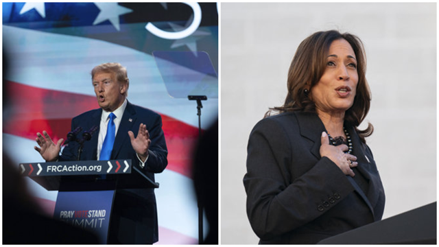 Kamala Harris îşi marchează cea de-a 60-a aniversare la biserică, Trump merge la McDonald's