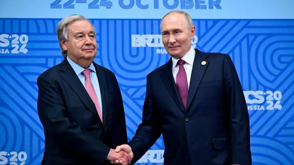 Războiul din Ucraina, ziua 975. Putin a dat mâna cu secretarul ONU şi a stârnit furie / Guterres, criticat dur / Lui Putin i s-a reamintit de Marea Neagră şi i s-a propus o „pace justă” / Ruşii s-au infiltrat şi în Bosnia