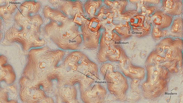 Un oraş mayaş antic, găsit în jungla din Mexic prin tehnologia laser