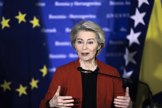 Ursula von der Leyen va oferi Bosniei un ajutor pentru inundaţii de 20 de milioane de euro