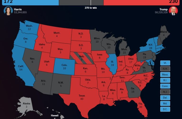 Alegeri prezidenţiale în SUA 2024: Donald Trump revine la conducerea SUA. Rezultate: Trump 277- 224 Harris / Victorie în patru state-cheie pentru Trump / Reacţii ale liderilor lumii