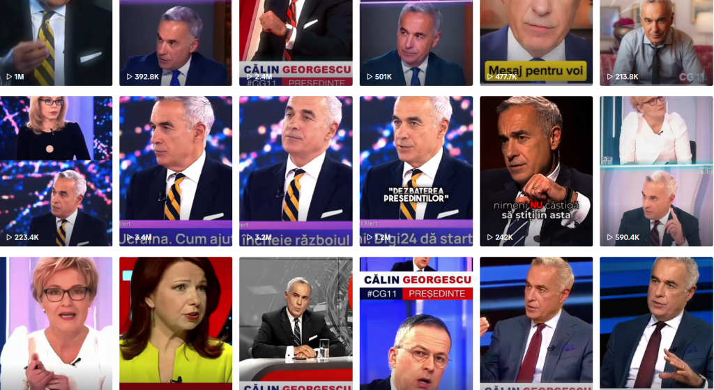 Călin Georgescu a strâns voturi pe TikTok. Candidatul independent la prezidenţiale a făcut zeci de milioane de vizualizări în câteva zile, în mare parte printr-o retorică anti-război de oprire a sprijinului României pentru Ucraina