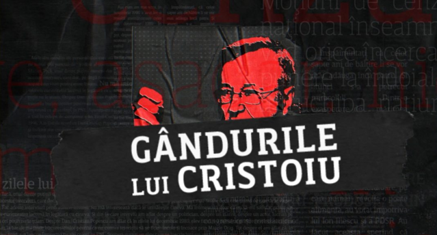 EXCLUSIV/ Gândurile lui Cristoiu, LIVE, de la ora 22.00, la Aleph News