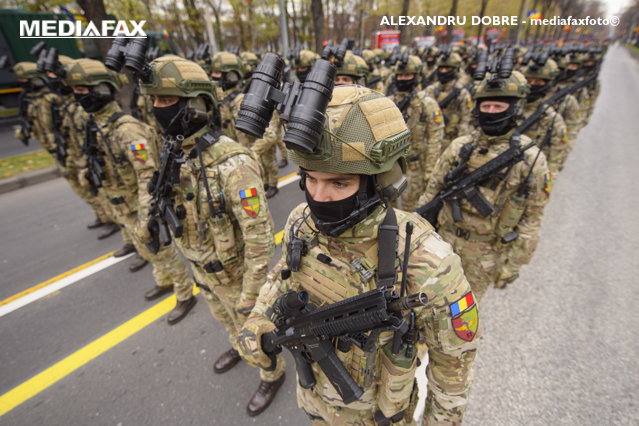 Parada militară de 1 Decembrie, la Bucureşti. Vor participa şi militari NATO