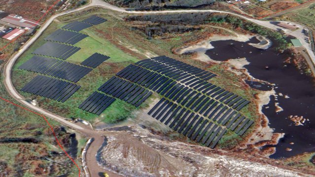 Un parc fotovoltaic de mari dimensiuni se va construi pe locul fostei gropi de gunoi din Galaţi