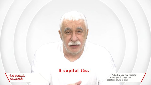 Adrian Sârbu: Ce se va alege de copilul tău - suprema ta investiţie - după 12 ani de şcoală la stat în „România Educată” a lui Iohannis? Nu ştii şi te enervezi. Sau ştii şi te enervezi