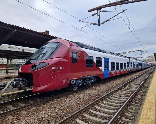 A doua garnitură nouă de tren ajunge cel târziu vineri în România