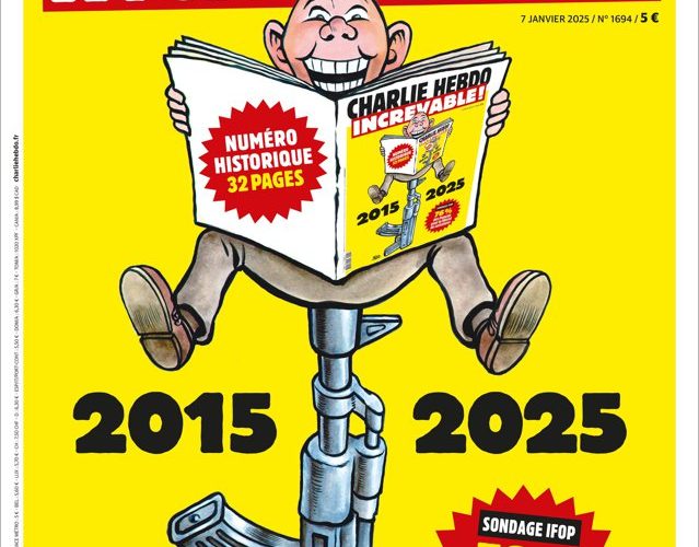 Charlie Hebdo marchează 10 ani de la atacul terorist cu o ediţie specială