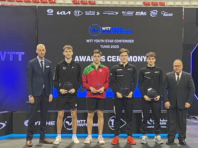 Iulian Chiriţa şi Dragoş Bujor, campioni la dublu masculin U19 la WTT Youth Star Contender Tunis 2025