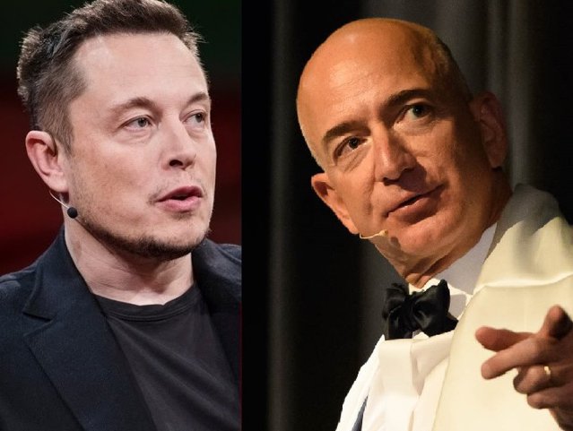 Musk îl felicită pe Bezos pentru lansarea reuşită a rachetei New Glenn