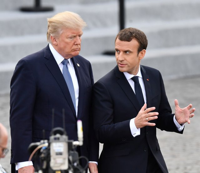 Emmanuel Macron anunţă că îi va spune lui Trump să nu fie slab în faţa lui Putin