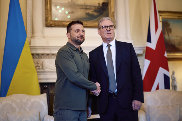 Keir Starmer şi Volodimir Zelenski se întâlnesc la Londra înaintea unui summit privind Ucraina