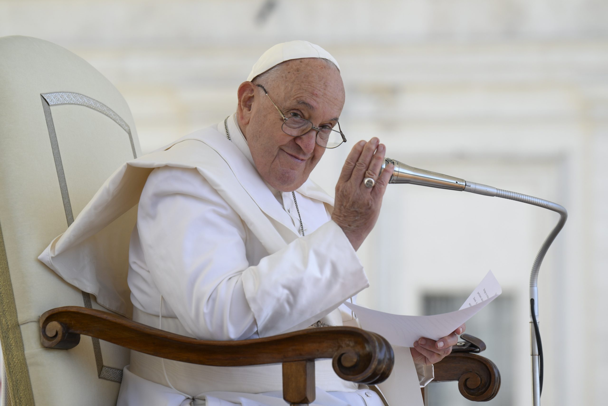 Papa Francisc, de ce sunetul audio se auzea prost? Explicaţia de la Vatican