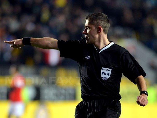 Radu Petrescu va arbitra partida tur dintre Armenia și Georgia din play-off-ul UEFA Nations League