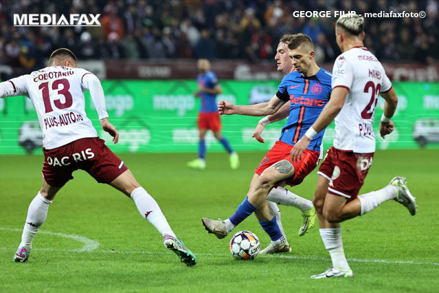 Remiză albă pe Arena Naţională în derby-ul Rapid - FCSB