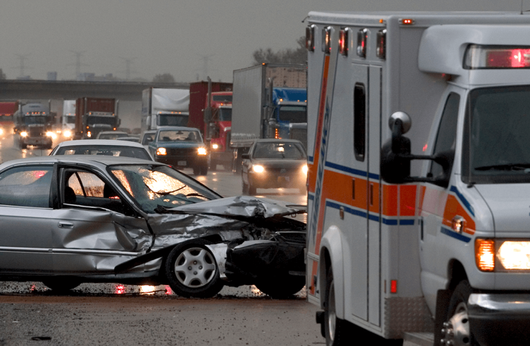 Accident cu patru mașini pe Autostrada Soarelui. Traficul este îngreunat spre București