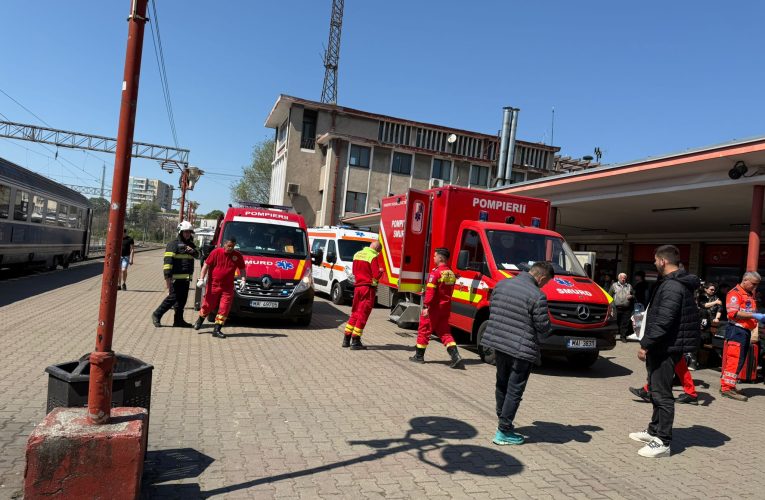 Plan roşu în Constanţa în urma unui accident feroviar