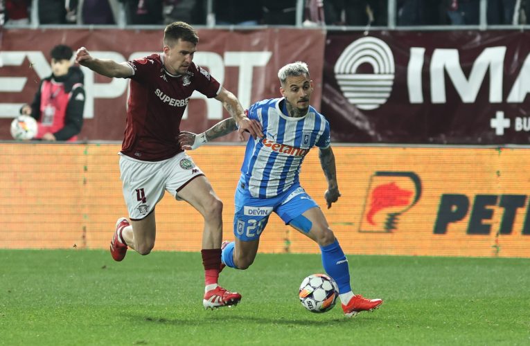 Universitatea Craiova – Rapid, duel între cei mai productivi jucători ofensivi din Superligă