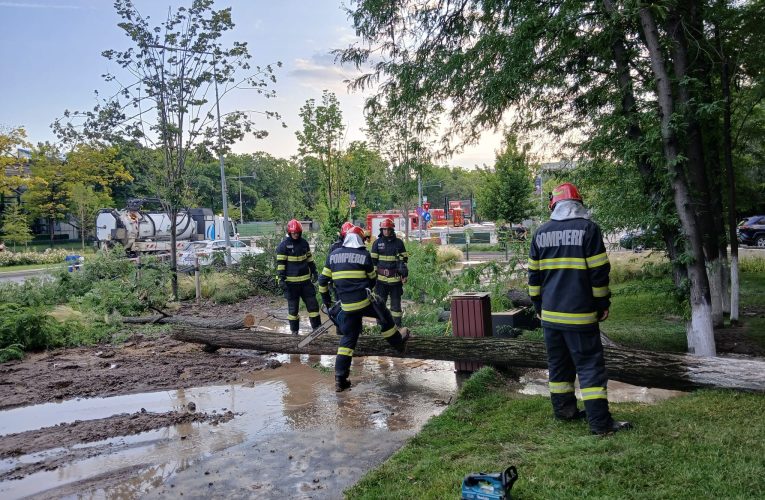 Avarie puternică în Drumul Taberei: Conducta principală de apă rece s-a spart