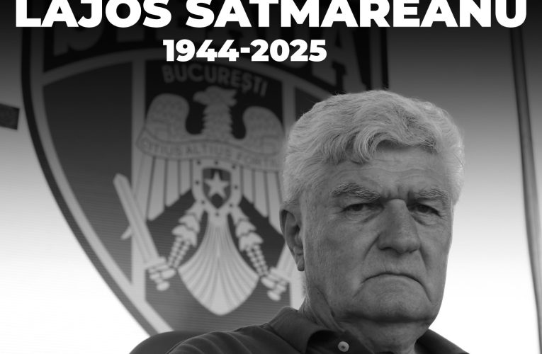 Fostul internațional de fotbal Lajos Sătmăreanu, campion cu Steaua București, a murit la 81 de ani