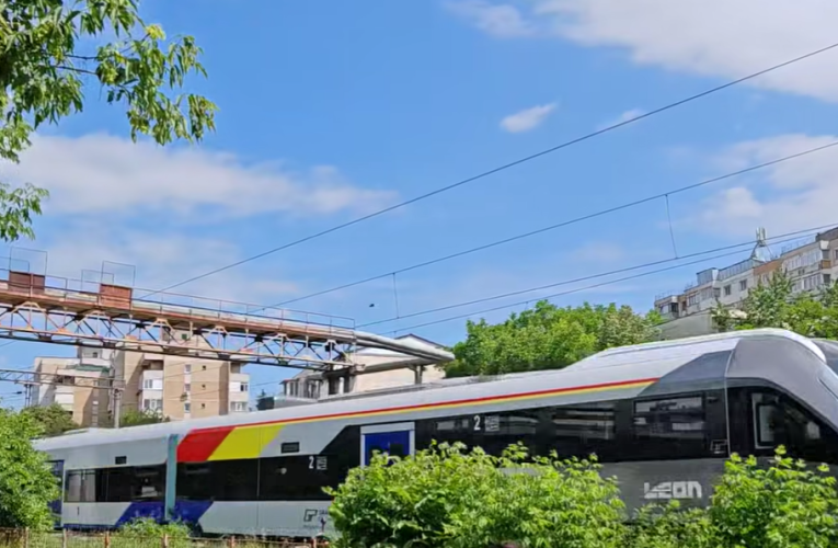 Primul tren fabricat în România după 80 de ani: Trenul Leon ajunge joi în București