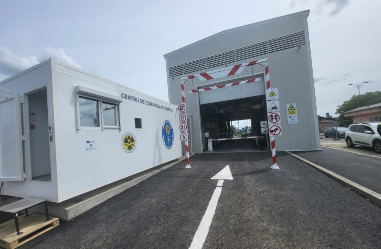 Sistem pentru scanarea cu raze X pentru mașini, pus în funcțiune la frontiera cu Ucraina