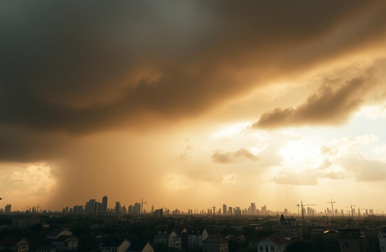 Temperaturi de foc și furtuni: Pentru joi meteorologii au emis cod galben