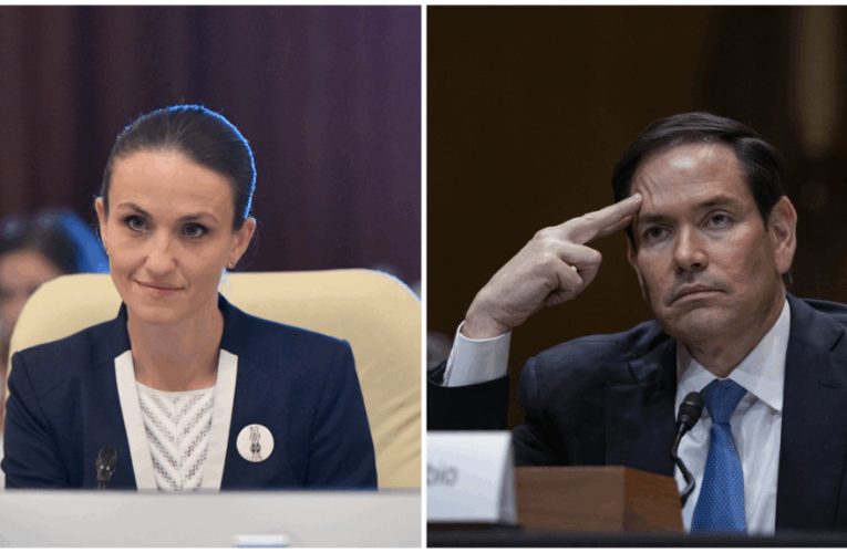 Convorbire telefonică între ministrul de Externe, Oana Țoiu, și secretarul de stat al SUA, Marco Rubio. Agenda discuțiilor