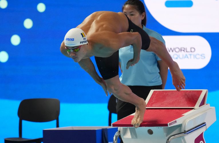 David Popovici s-a calificat în finala mondială de la 200 metri liber, cu al patrulea timp